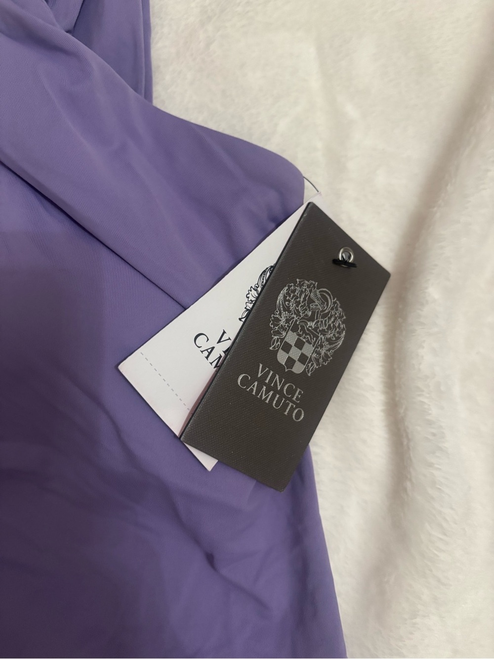 🌴🌴🌴Vince Camuto Purple One-Shoulder High-Waist Bikini Set - Picture 8 of 9